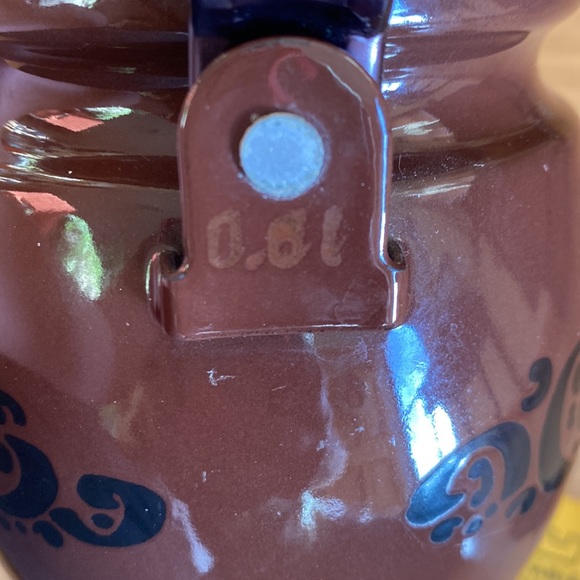 Vtg mid century modern Arabia enamel teapot from Finland - Picture 11 of 16